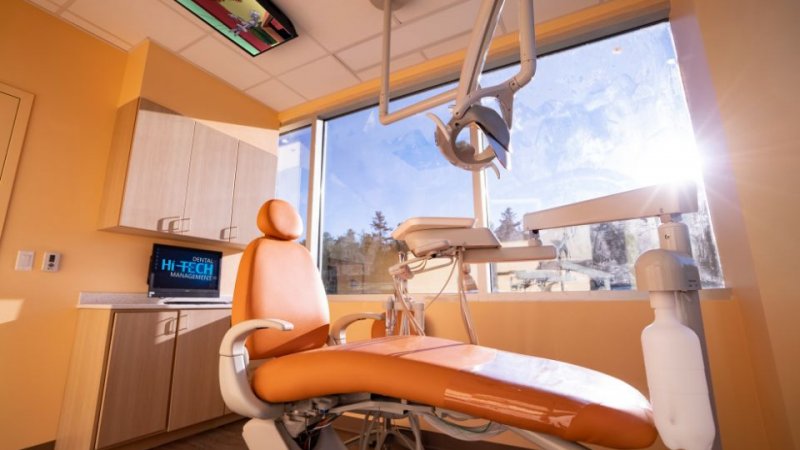 TV Screen Dental Operatory